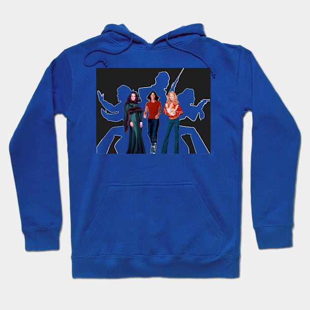 charlies angels Hoodie by fonchi76